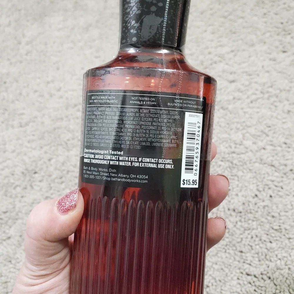 Bath & Body Works Bourbon 3-in-1 Wash